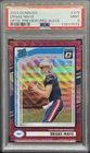 2024 Donruss Optic Preview Red Wave Drake Maye Rated Rookie RC PSA 9 Super Bowl!