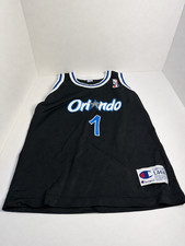 Vintage Champion Penny Hardaway Magic Jersey Youth L 14-16 NBA #1
