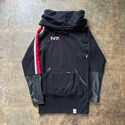 Y2K 2016 Mass Effect Bioware Jacket N7 Long Hoodie Video Game Cosplay ...