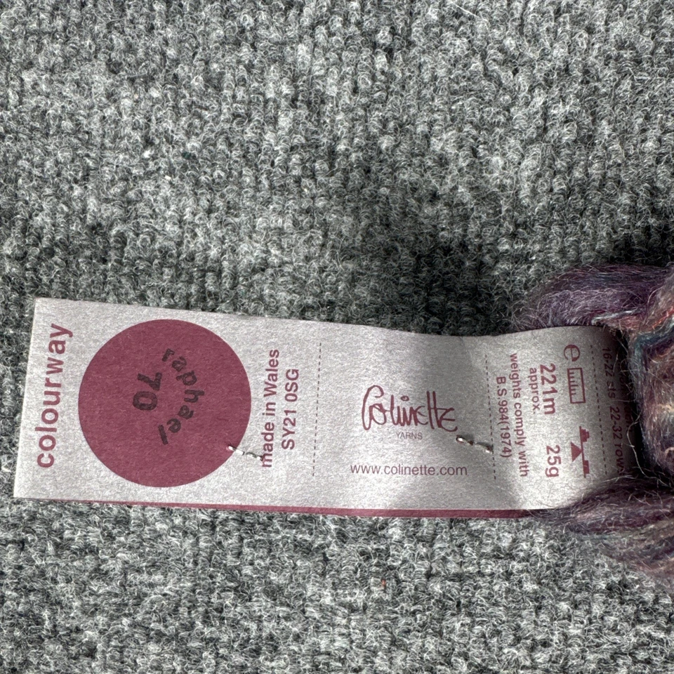 Colinette Parisienne Kid Mohair 221 M 25g Mixed Lot Of 4 Skeins Made In Wales - Image 4 of 4