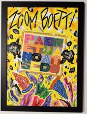 Quadro Donzelli Bruno Serigrafia cm 50x70cm Zoom Boetti in cornice