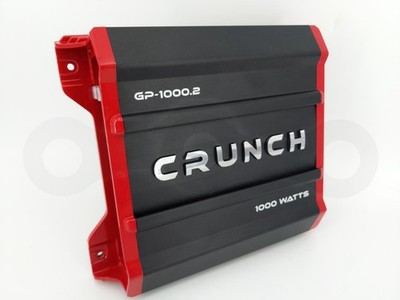 New Crunch GP-1000.2 Ground Pounder 1000 Watt 2-Channel Amplifier Car Stereo Amp