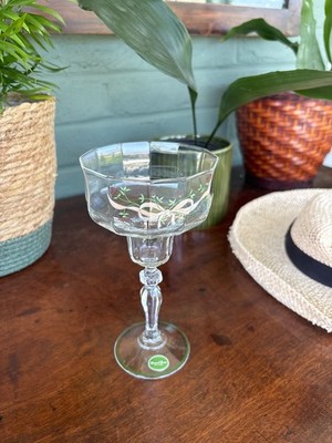 1 x Vintage 80er Jahre Eternal Beau Champagner Coupe / Cocktailglas - unbenutzt