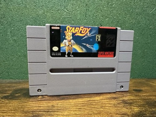 Star Fox (SNES) Authentic, Tested, Working!