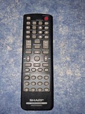 Sharp RRMCGA255AWSA Cd Mini Audio System Remo...