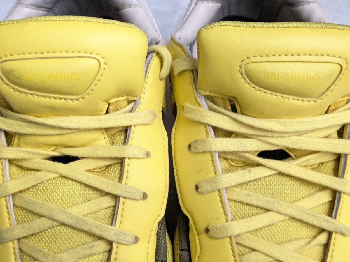 Raf Simons x adidas Ozweego Replicant Men 10 Yellow Black Sneakers