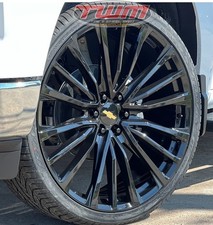 4 New 26 Inch Gmcchevy Escalade Ram Gloss Black 6x139 Wheelstires 2953524