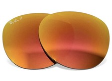 Ray Ban RB4285 Polarized Orange Mirror Replacement Lenses 55mm Authentic RARE