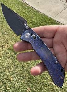 NEW KANSEPT FENRIR 3.5” S35VN TIMASCUS HANDLE