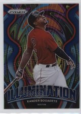 2022 Panini Prizm Illumination Blue Prizm Xander Bogaerts #IL-11 10ba