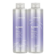 Image of Joico Blonde Life Violet Shampoo 1000ml Conditioner 1000ml