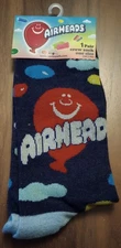 NIP Airheads Candy Adult unisex crew socks Sour!