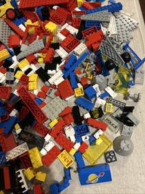 Vintage Large Lego Classic Space & Town Parts Lot Pieces & More 1970&rsquo;s 1980&rsquo;s ##