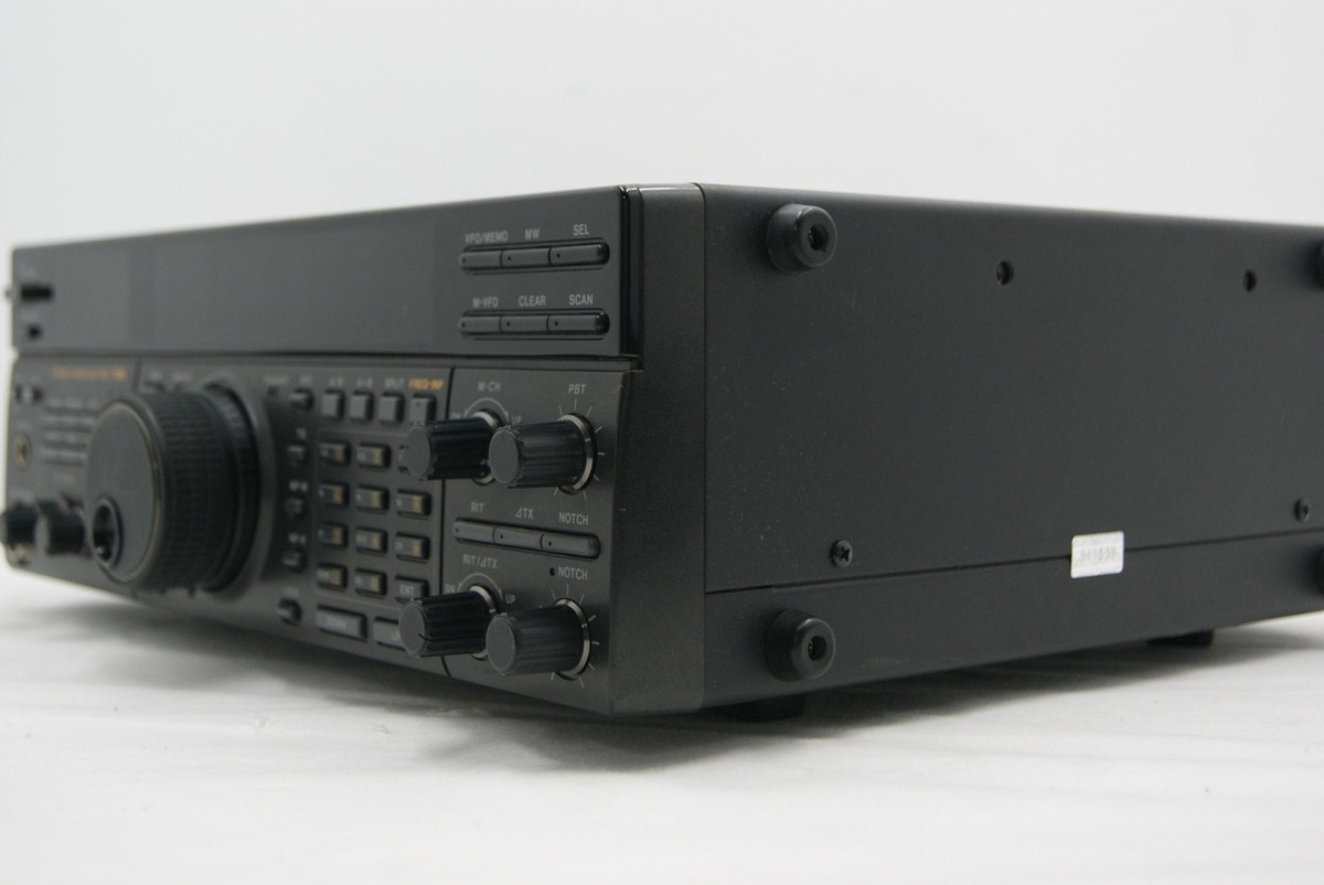 MARS MOD ICOM IC-736 HF 50MHz Transceiver 100W Black + Mic Good