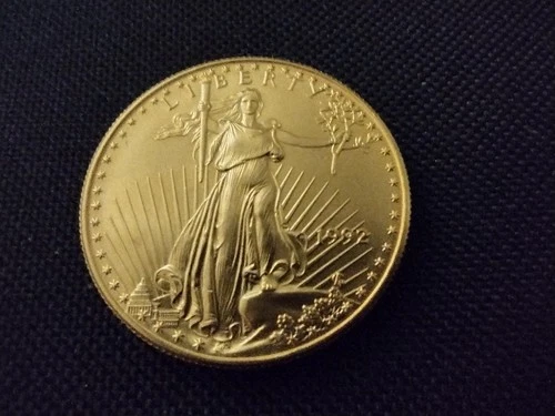 Vintage 1992 $50 1oz Gold Eagle Coin (ungraded)