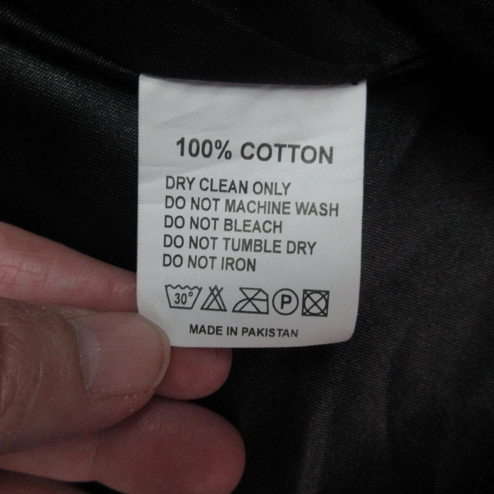 德古拉服装连帽角裤男式 2XL 黑色金色锦缎哥特式人造毛皮 — 第 3/4 张图片