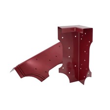 Hi Flame 4 Set Raised Garden Bed Corner Brackets with Screws, Fit Lumber up t...