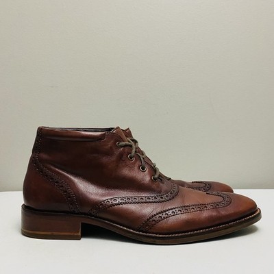 Cole Haan Liam Chukka II Shoes Wingtip Leather Boots C11053  display picture 2