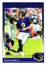2024 Panini Score JUSTIN TUCKER 24 Baltimore Ravens Football Trading Card