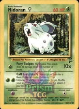 Nidoran â�?�? 82/130 Common Base Set 2 Pokemon