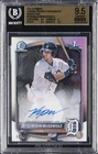 2025 BOWMAN CHROME REFRACTORS KEVIN MCGONGLE /499 BGS 9.5 AUTO 10