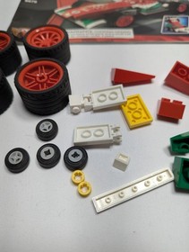 LEGO Cars Ultimate Build Francesco (8678) Replacement Parts & Manual Incomplete