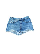 Levi's Womens Cut Off Shorts Size 26 27 501 Light Wash Cotton