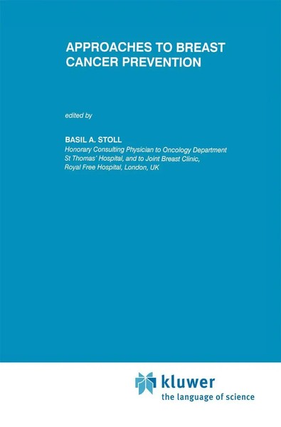 B. A. Stoll | Approaches To Breast Cancer Prevention | Taschenbuch | Englisch-image
