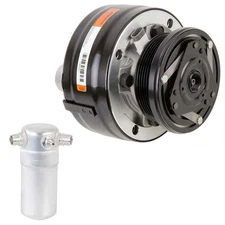 For 1992 Cadillac Brougham OEM AC Compressor w/ A/C Clutch & Drier DAC