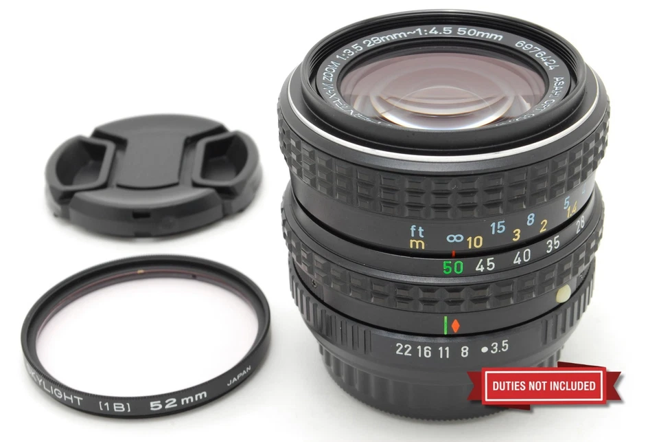 [ Top MINT ]  SMC PENTAX-M 28-50mm F/3.5-4.5 MF Zoom Lens For K mount From JAPAN - Image 2 of 4