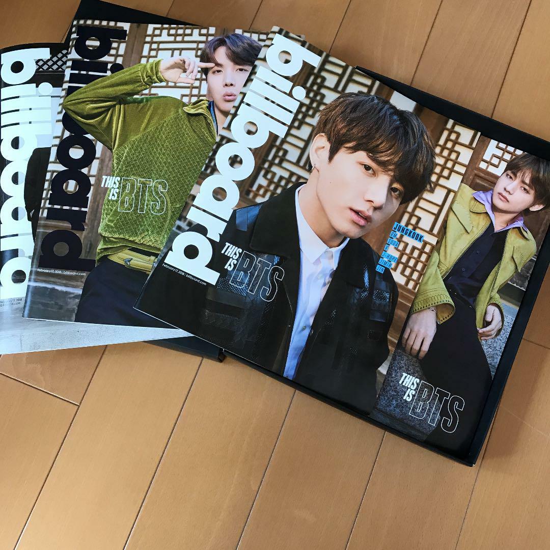BTS 雑誌billboard BTS limited-edition box