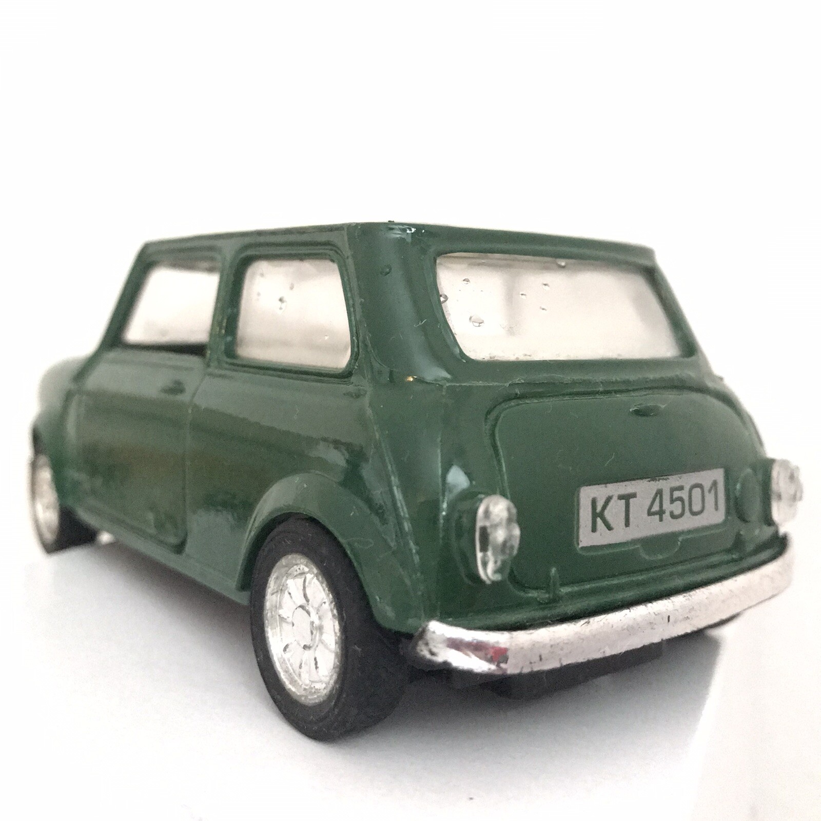 Green Mini Cooper Diecast Model, 1:49 Scale, British Racing Green
