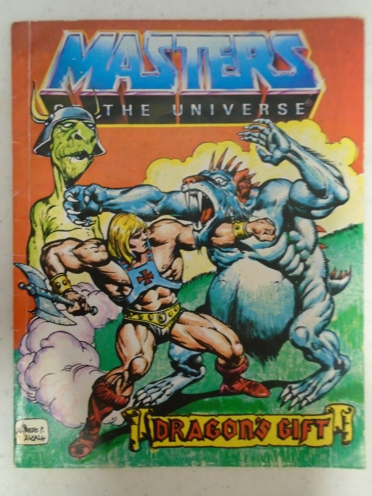 Mini BD MOTU 1984 - Mantenna (France) - Mini Comic Masters Of The Universe