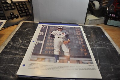 Montreal expos 1970 s #45 steve rogers Dimanche Derniere Heure Newspaper Insert
