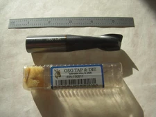NEW OSG USA 3/4"DIA X 1 1/2" LOC X 4" OAL X .060" CR, 2FL CC CARBIDE ENDMILL    