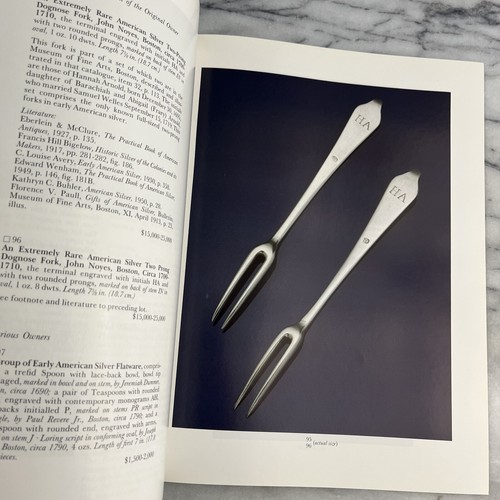 Sotheby's - Fine Americana Folk Silver Furniture June 19, 1992 Auction Catalog - Picture 13 of 24