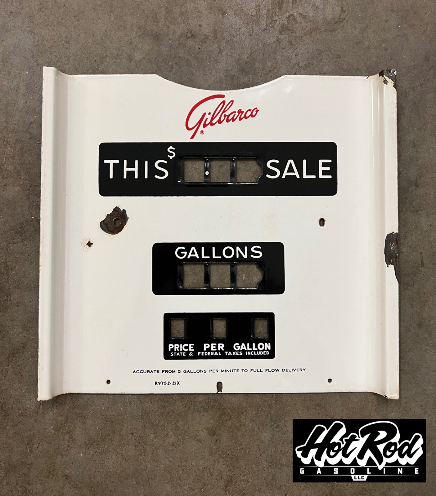 Original Gilbarco 904 906 Face Plate Gas Pump Parts eBay