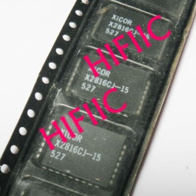 1PCS X2816CJ-15 5 Volt, Byte Alterable E2PROM PLCC32 #E1*