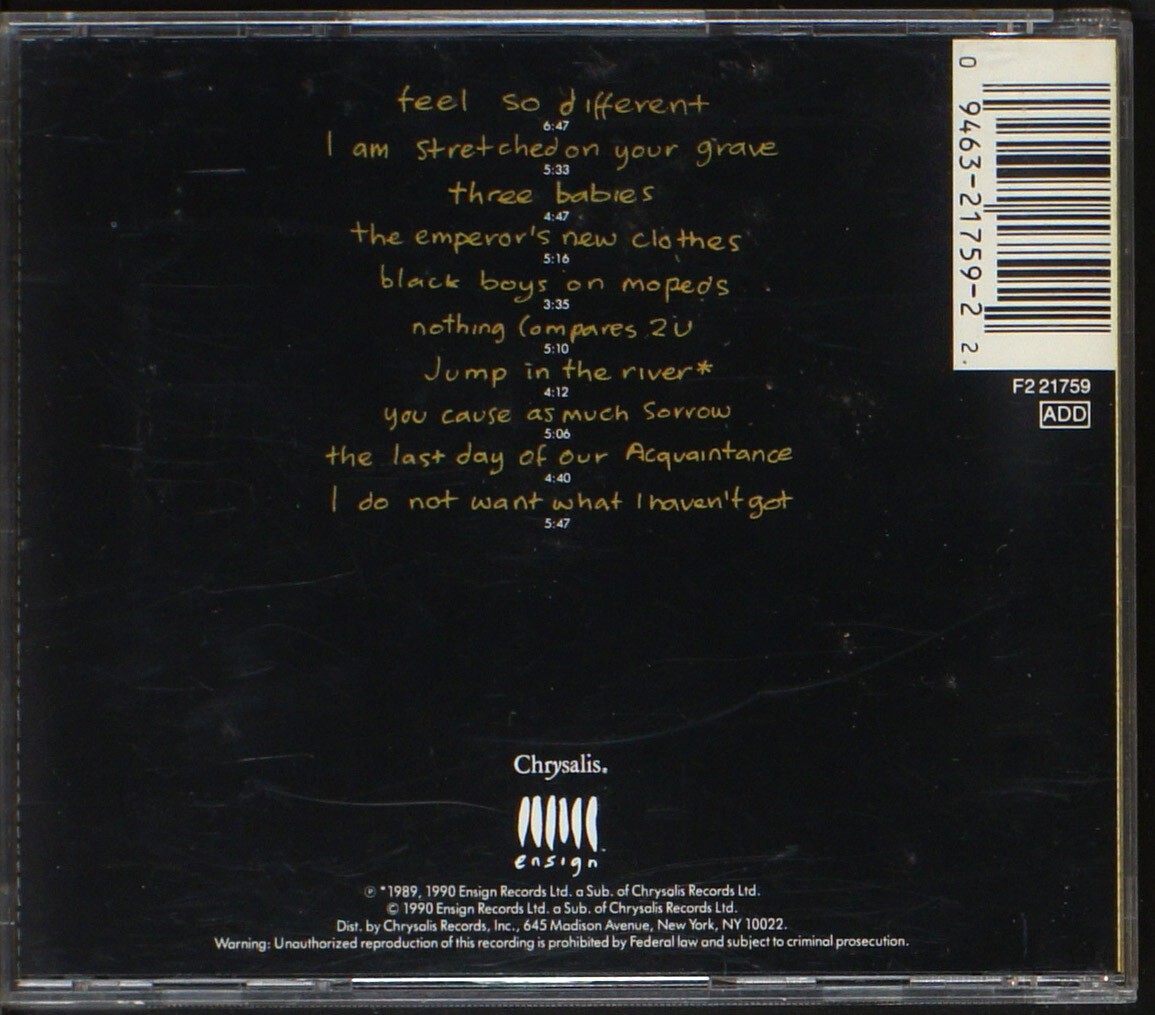 Sinead O'Connor - I Do Not Want What I Haven't Got - CD [09] USA
