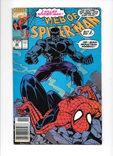 Web Of Spider-Man #82B 1991 FN+ Newsstand Variant Marvel Comics