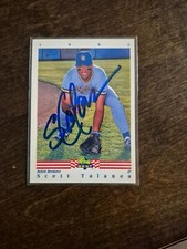 1992 Classic Best Scott Talanoa Milwaukee Brewers Autograph