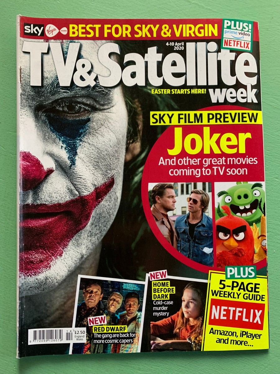 TV SATELLITE WEEK mag 4-April-2020 Joaquin Phoenix Red Dwarf
