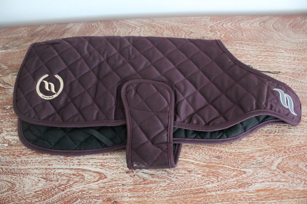Manteau Chien Back on Track Ruby 40cm pour Balades Nocturnes Sûres