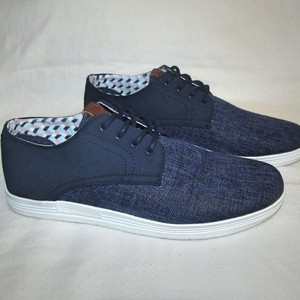 grey linen men's preston dress shoes