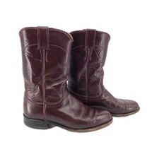 Purple Classic Western Heeled Boots | Made in USA