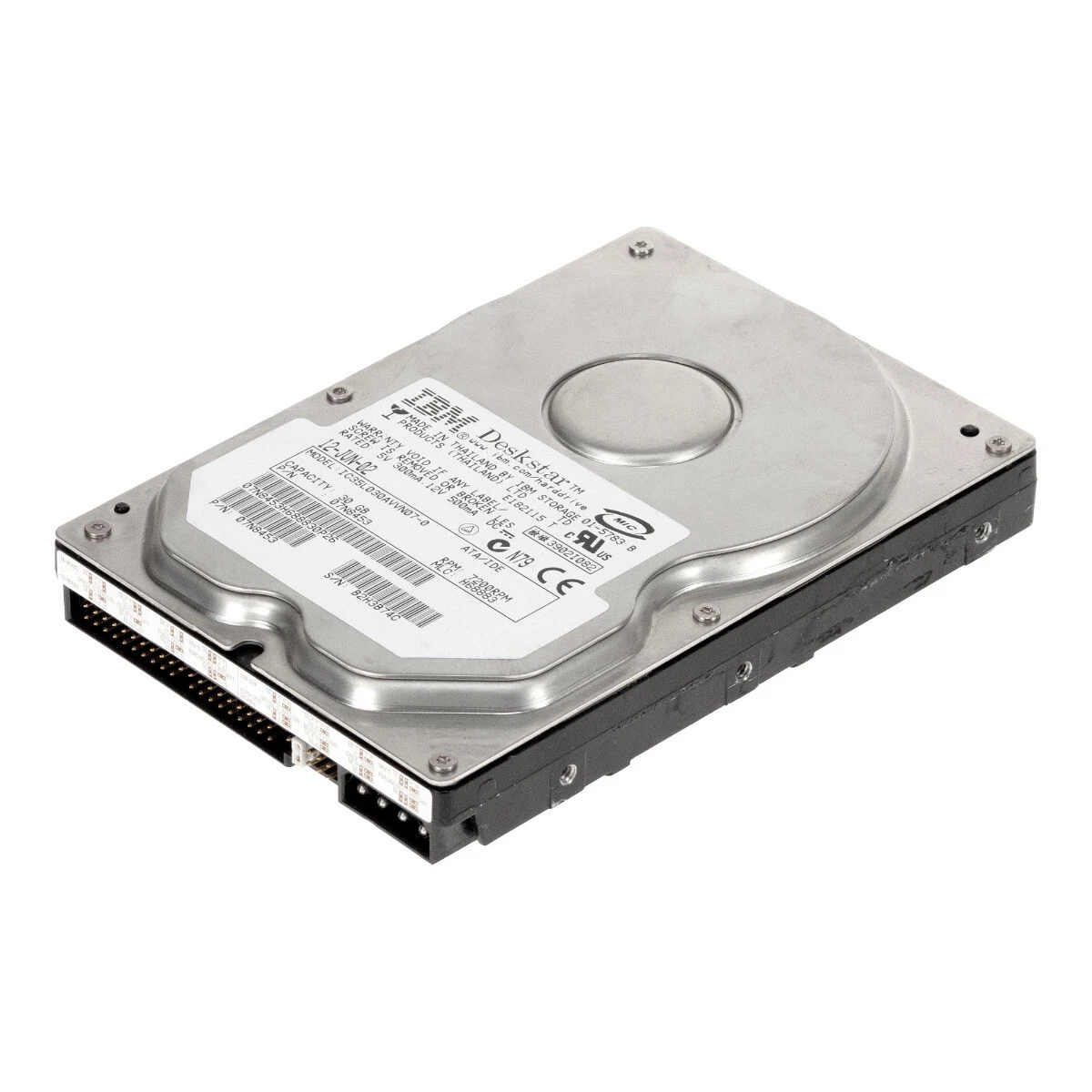 IBM PATA/IDE/EIDE Internal Hard Disk Drives 7200 RPM Rotation