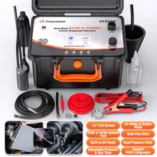 FOXWELL Car Intake Exhaust System Pipe Leakage Detector Adjusting Smoke Machine