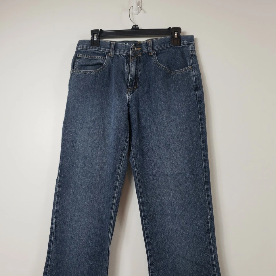 Jeans Hurley Pierna Recta 32/20 Niños Jóvenes Denim Azul Algodón Informal Lavado Medio Foto 3 de 4