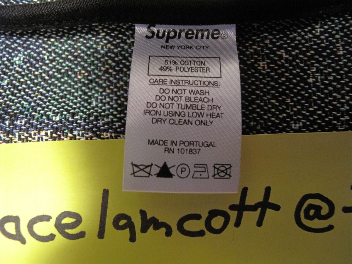 Supreme Aerial Tapestry Harrington Jacket Multicolor - Size Medium