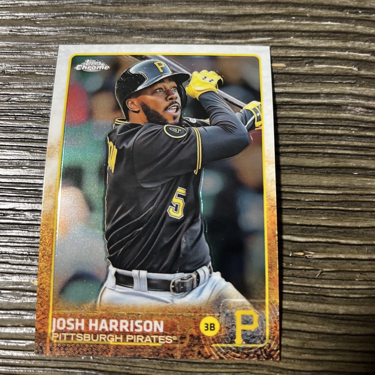 2015 Topps Chrome Pittsburgh Pirates Baseball Card #140 Josh